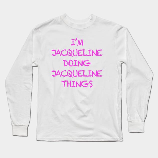 jacqueline Long Sleeve T-Shirt by Cassalass